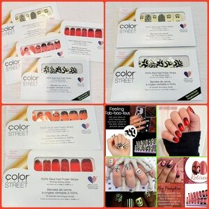 Color Street Nail Polish Strips Halloween Bundle